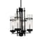 Cwi Lighting Sierra 4 Light Up Mini Pendant With Black Finish 9827P14-4-101 - alternate 3